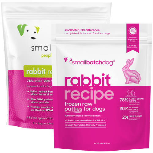 Smallbatch Frozen Raw Rabbit