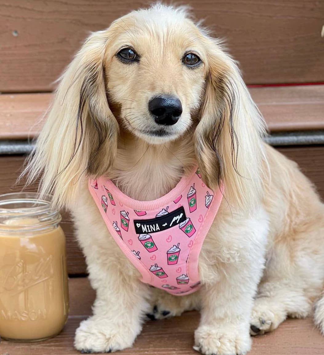 Pink Pupshake Adjustable Dog or Cat Harness