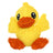Mighty Microfiber Ball Duck, Durable, Squeaky Dog Toy large