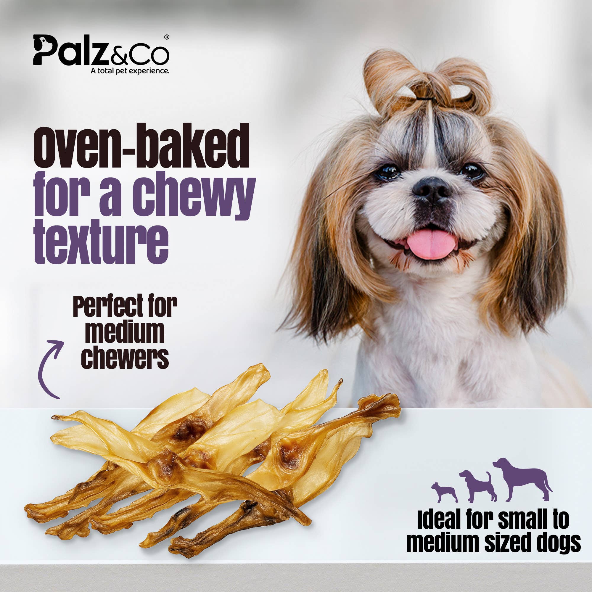 Rabbitdog Rabbit Ear Dog Chew Treats
