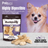 RabbitDog Rabbit Feet with Fur, 100g