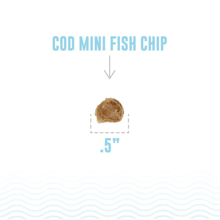 Cod Mini Fish Chips Treats For Training & Small Dogs