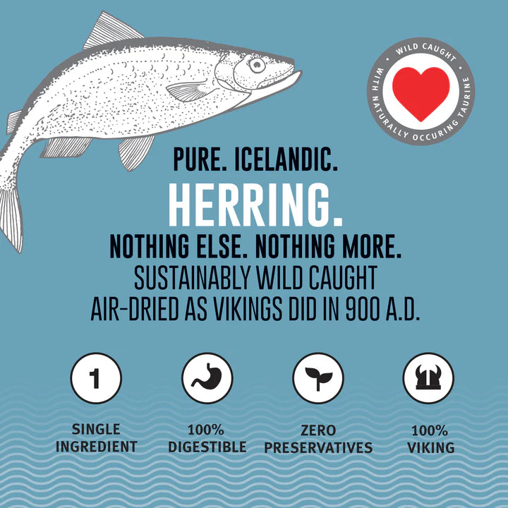 Herring Whole Fish Cat Treats
