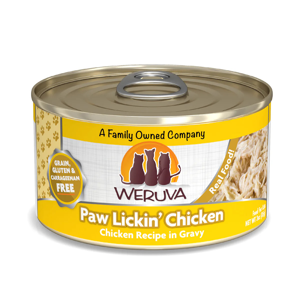 Weruva Classic Cat  Paw Lickin' Chicken Chicken Breast in Gravy