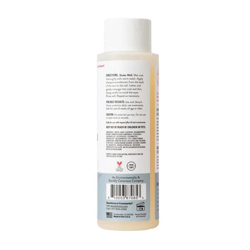 Skout's Honor Probiotic Shampoo Conditioner Itch Relief