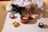 Soufflé Pet Bowl - Amber Orange