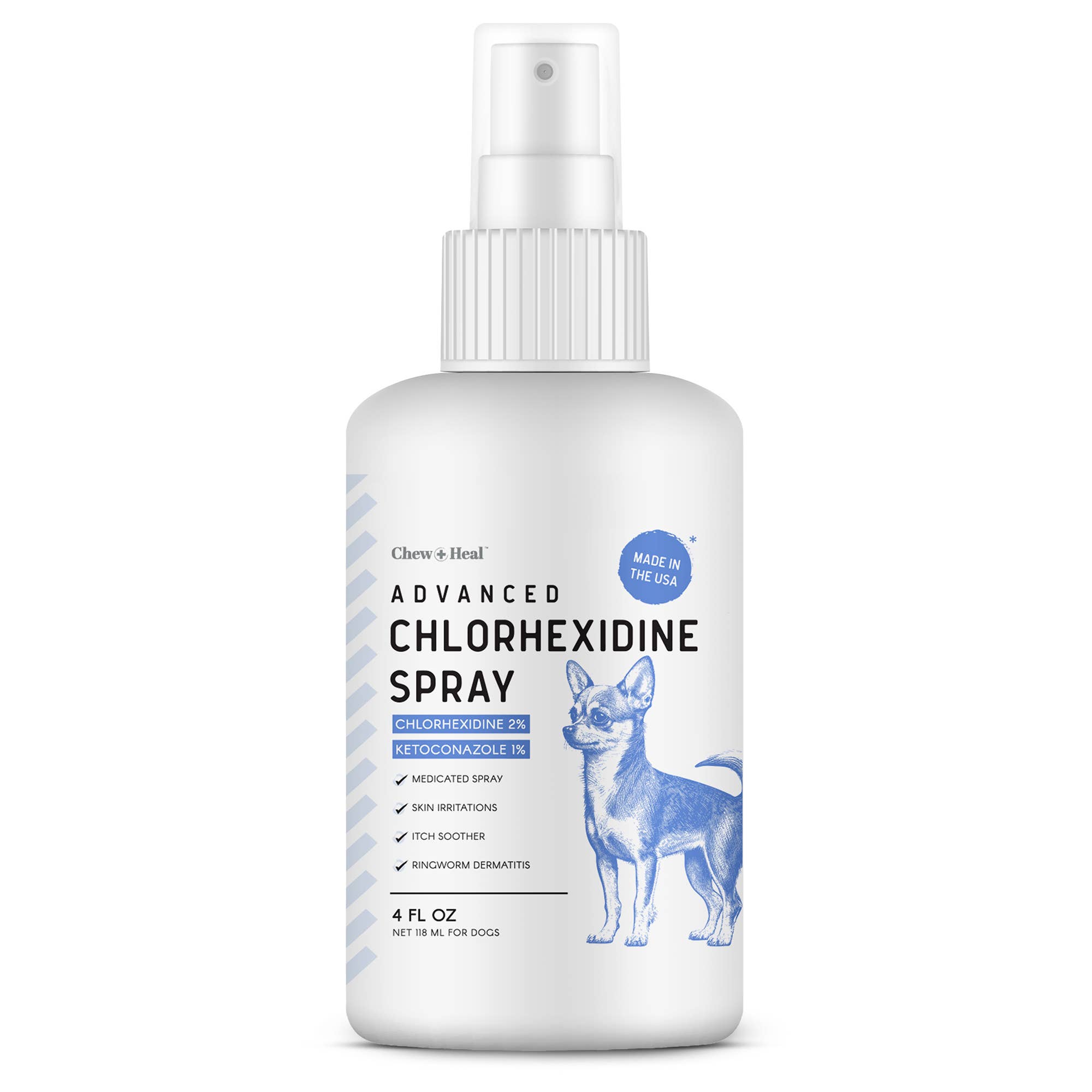 Advanced Chlorhexidine Medicated Wound Care Spray for Dogs