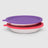 Messy Cats Stainless Saucer Shaped Bowls & Silicone Lids 4pc