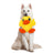 Mighty Microfiber Ball Duck, Durable, Squeaky Dog Toy large