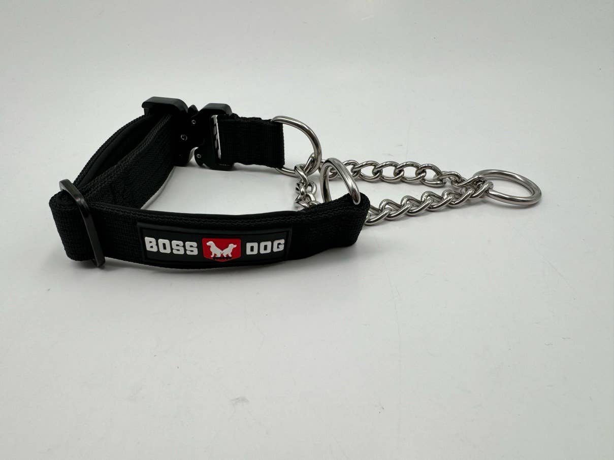 Boss Dog Martingale Large/XL Black