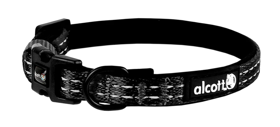 Alcott Adventure Dog Collar - Black