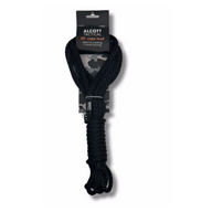Alcott Tactical Rope Leash Black 30 ft