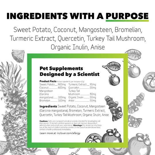 Allergy Supplement for Dogs + Cats