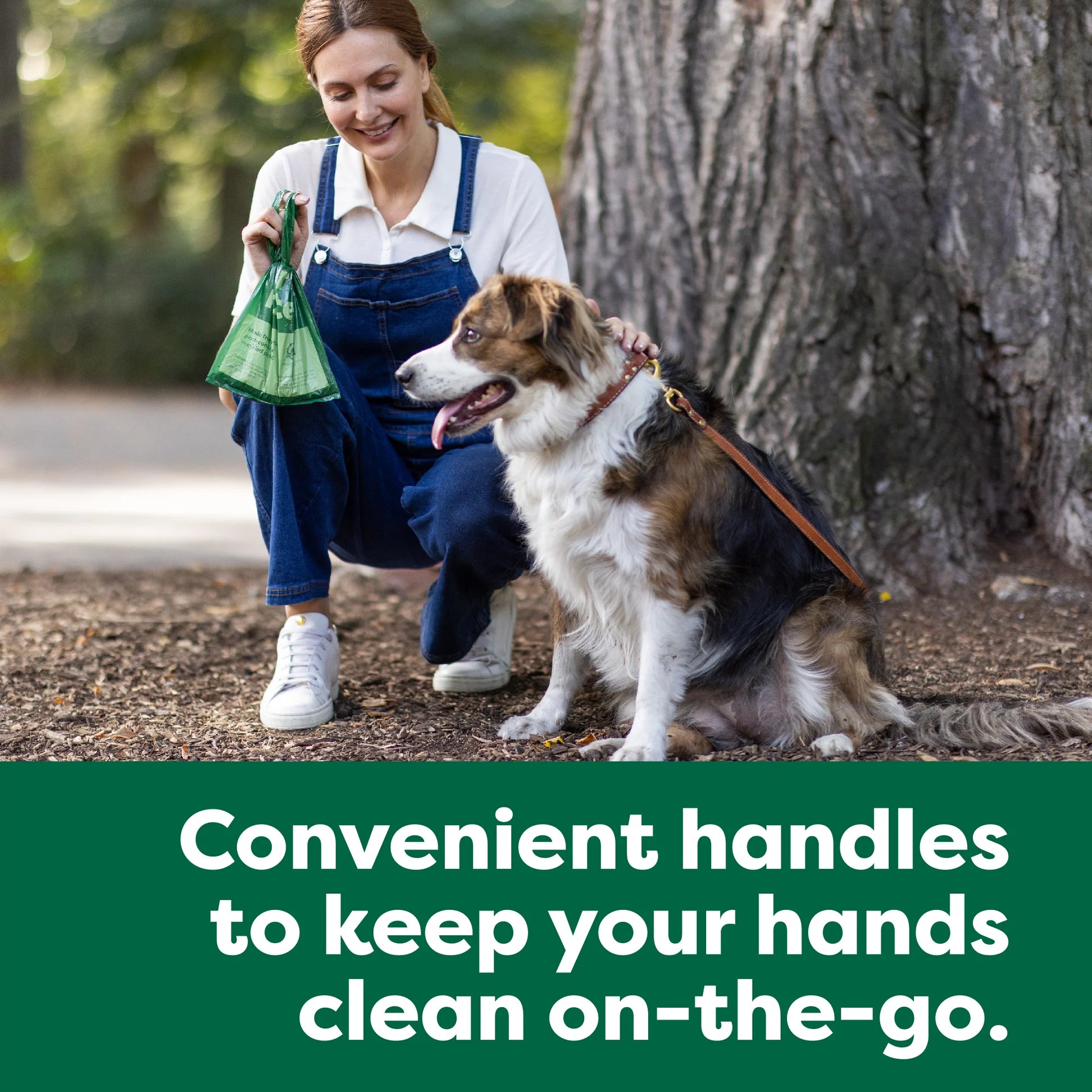 Easy-Tie Handle Poop Bags Loose