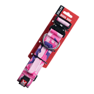 Boss Dog Unbreakable Tactical Collar - Pink Camo