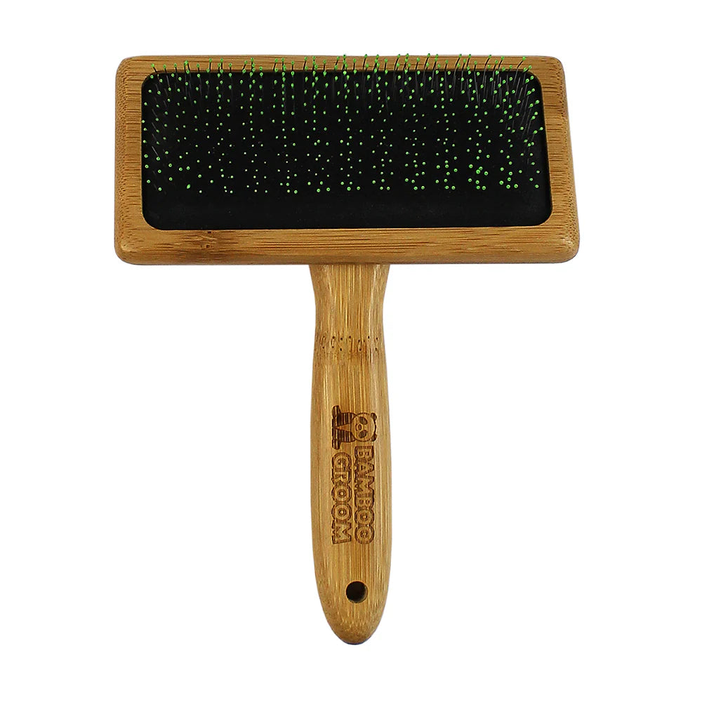 Soft Slicker Brush with Stainless Steel Pins & Comfort Tips