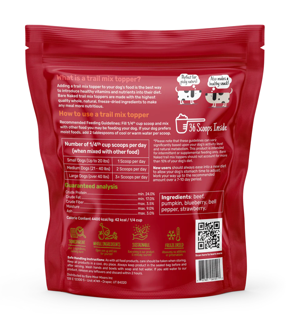 Bare Naked Beef Trail Mix