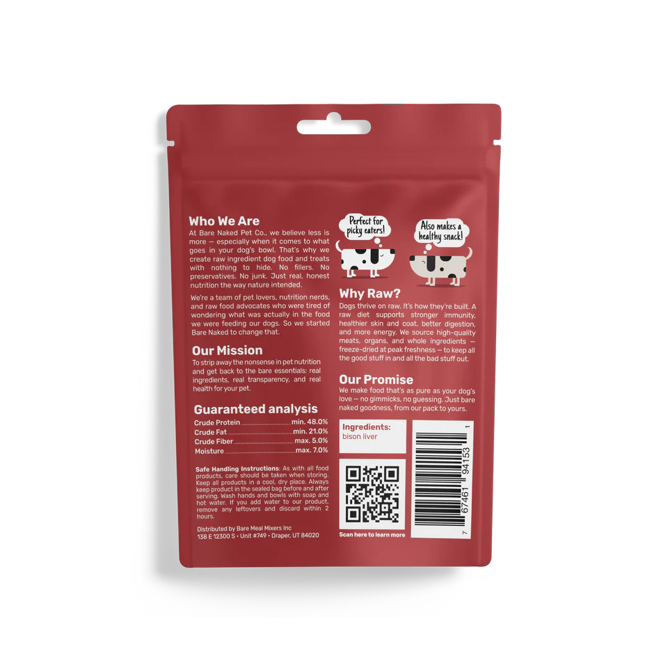 Freeze-Dried Bison Treats