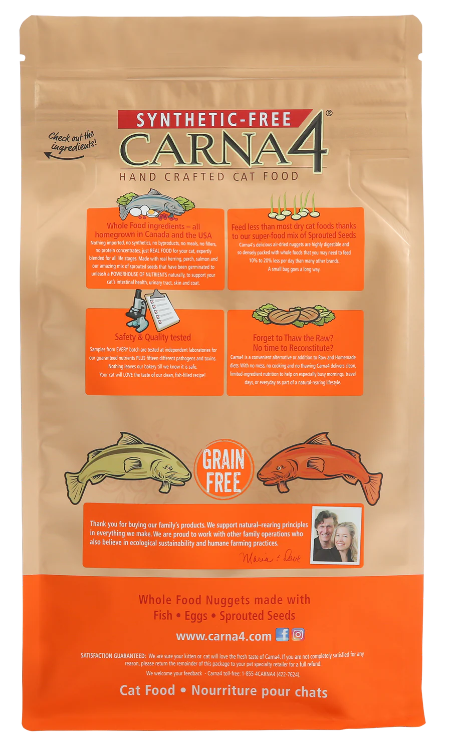 Carna4 Air Dried Cat Food - Fish