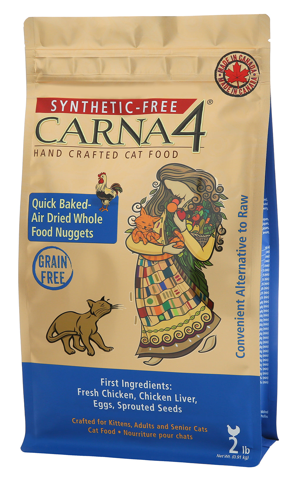 Carna4 Air Dried Cat Food Chicken