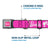 BARBIE Script Signature Full Color Pink/White Seatbelt Buckle Collar - BARBIE Script Signature Logo Pink/White