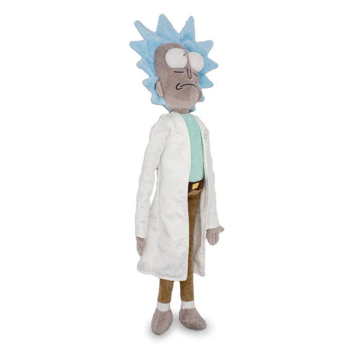Rick and Morty Standing Rick Dog Toy - Officially Licensed by Rick and Morty