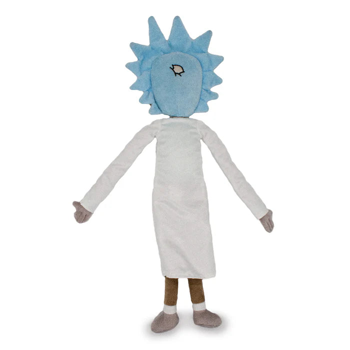 Rick and Morty Standing Rick Dog Toy - Officially Licensed by Rick and Morty