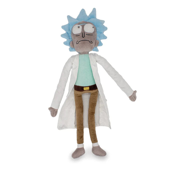 Rick and Morty Standing Rick Dog Toy - Officially Licensed by Rick and Morty