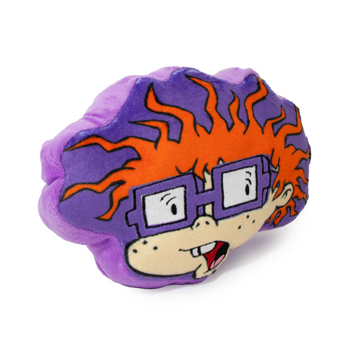 Rugrats Chuckie Face Dog Toy