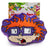 Rugrats Chuckie Face Dog Toy