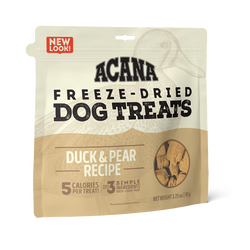 ACANA DUCK AND PEAR FREEZE DRIED DOG TREATS