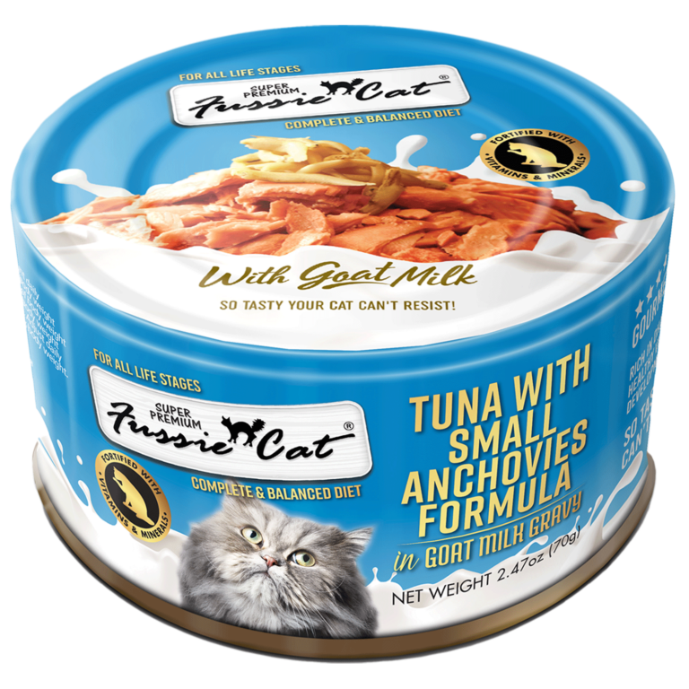 Fussie Cat - Tuna with Small Anchovies Formula in Goat Milk Gravy