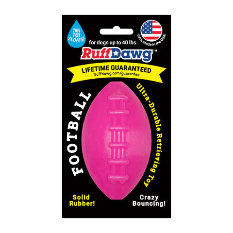 Ruff Dawg FOOTBALL S Lifetime Guaranteed