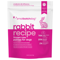 Smallbatch Frozen Raw Rabbit