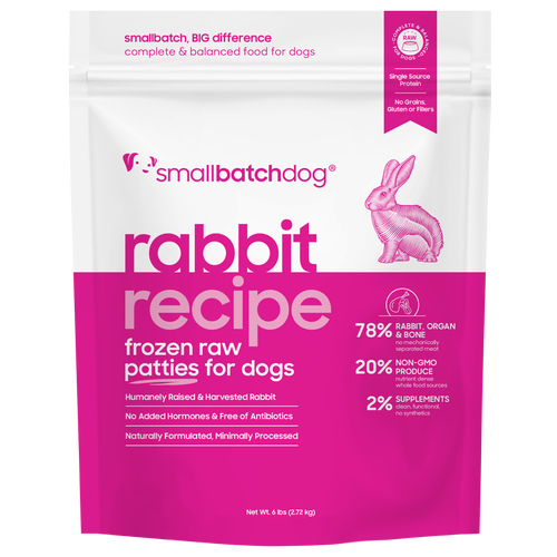 Smallbatch Frozen Raw Rabbit