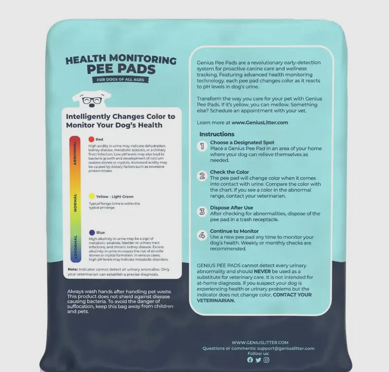Health Monitoring Pee Pads