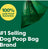 Earth Rated Leakproof Dog Poop Bags Lavender Scented, 120 Count on 8 Single Refill Rolls