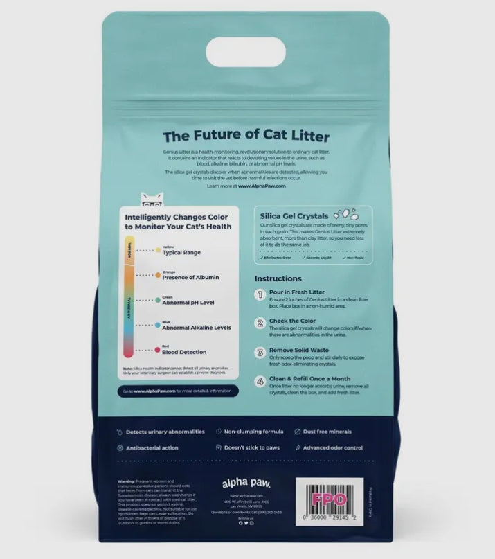 Genius Litter with Health Indicator