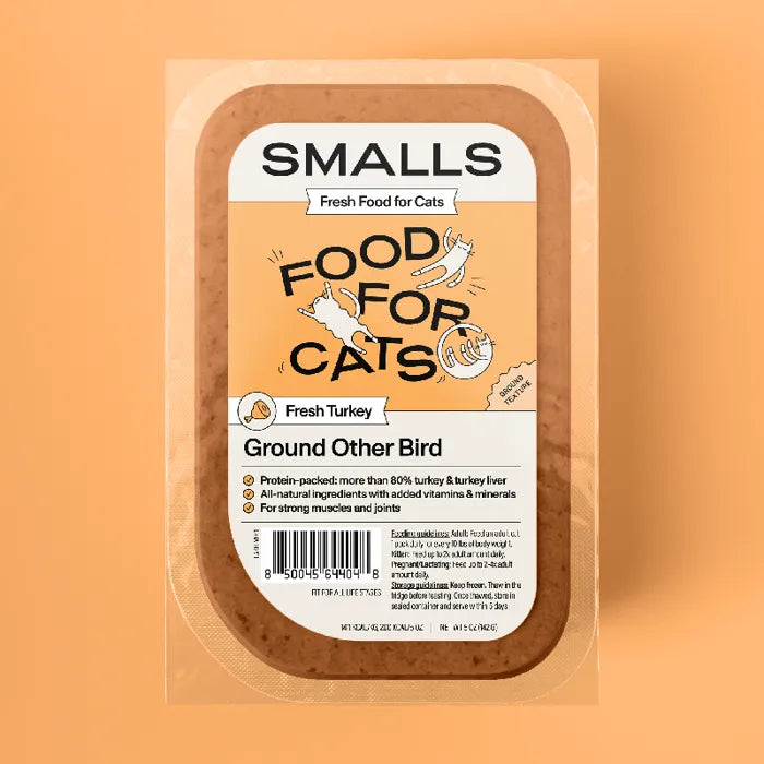 Smalls Cat Gently Cooked Ground Turkey 5 oz