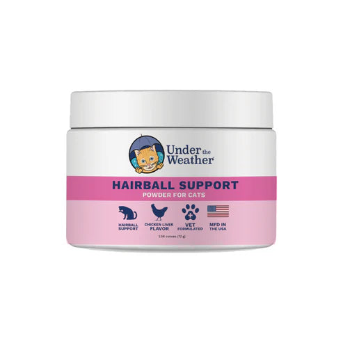 UNDER THE WEATHER HAIRBALL POWDER FOR CATS