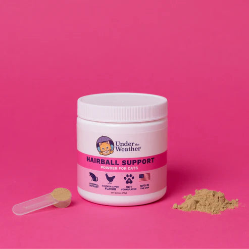 UNDER THE WEATHER HAIRBALL POWDER FOR CATS