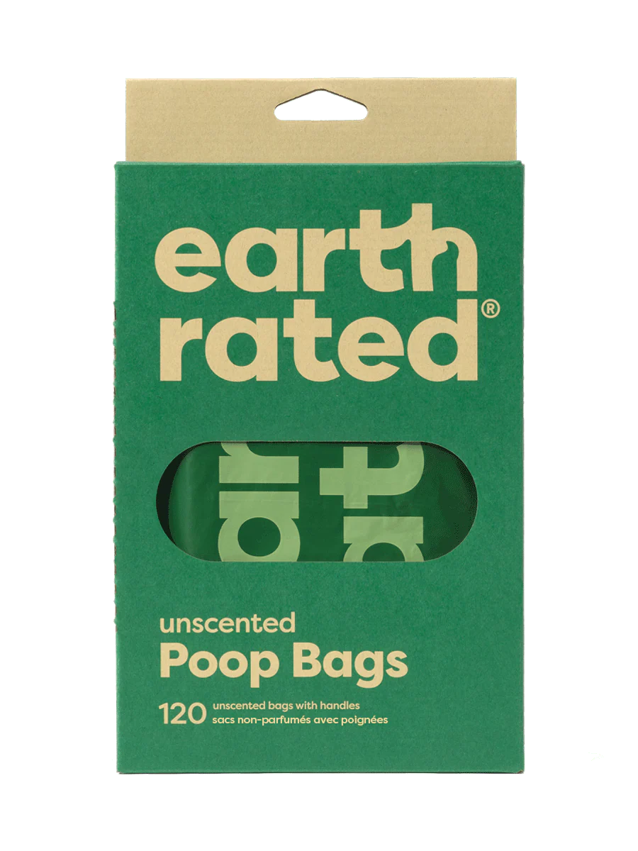 Easy-Tie Handle Poop Bags Loose