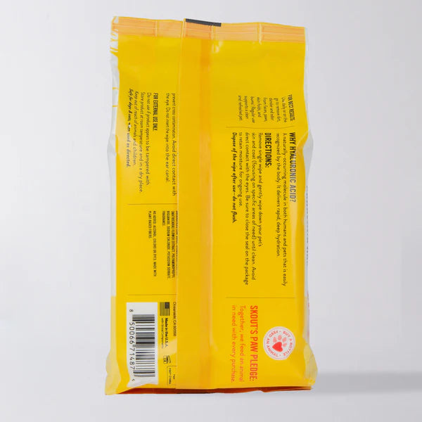 Skout's Honor Dog Grooming Hydroclear Wipes Honeysuckle