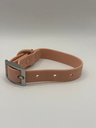Peach Biothane Dog Collar
