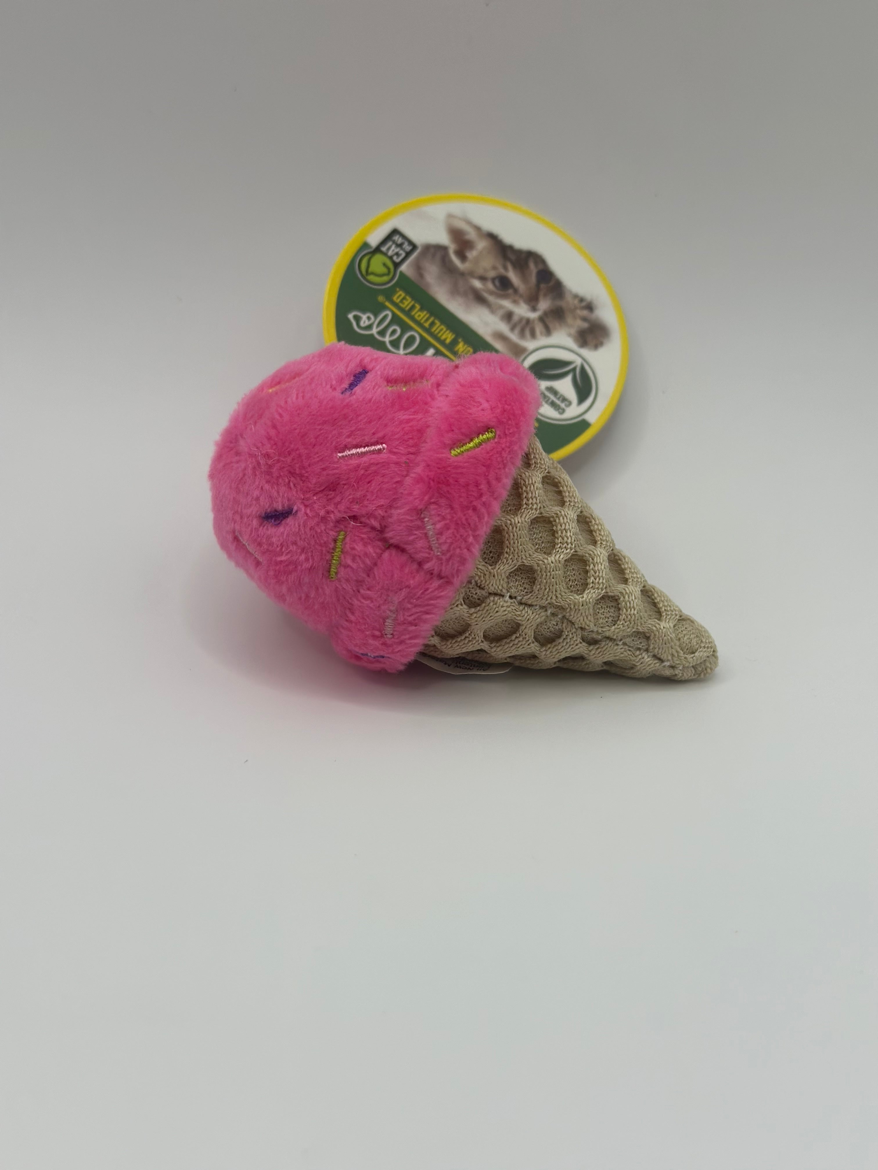 Ice Cream Catnip Toys