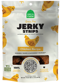 Open Farm Grain-Free Chicken Jerky Strips for Dogs