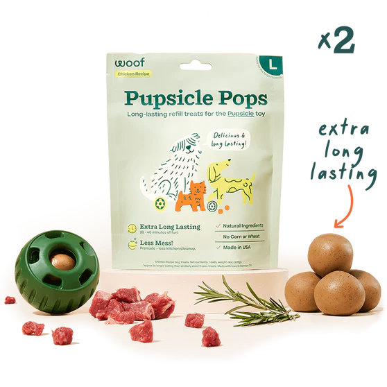 WOOF Pupsicle Refill Pops