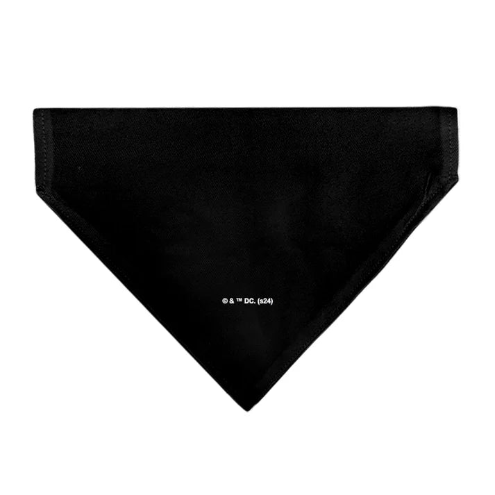 Pet Bandana - Batman Shield Logo Black/Yellow