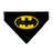 Pet Bandana - Batman Shield Logo Black/Yellow