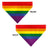 Pet Bandana - Flag Pride Rainbow